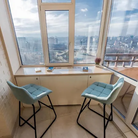 укриття у будинку, центр, 20 поверх! 2к із панорамою Appartement *