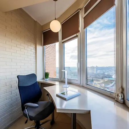 укриття у будинку, центр, 20 поверх! 2к із панорамою Appartement *