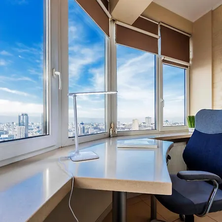 укриття у будинку, центр, 20 поверх! 2к із панорамою Appartement *